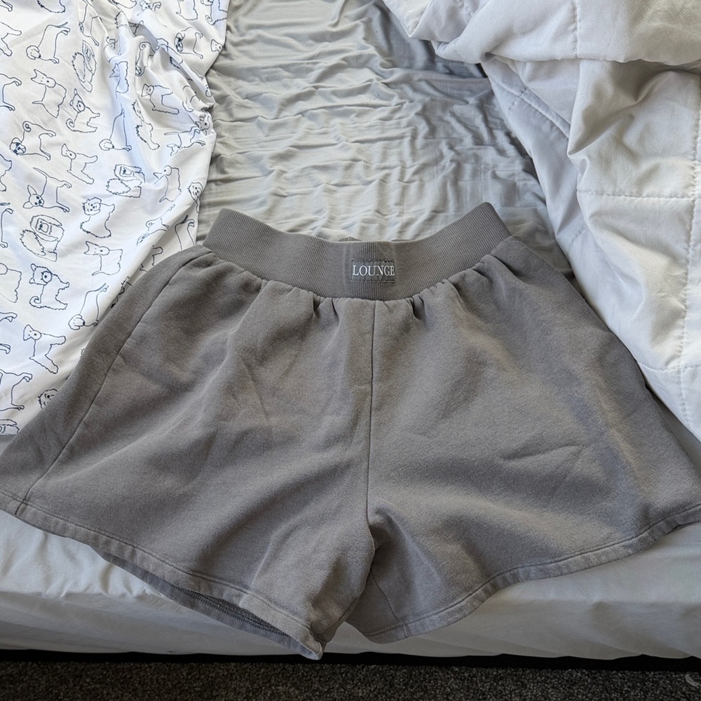 Women's Gray Relaxed Shorts
